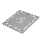 セラミックレースグレー タイル (側面)