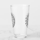 セラミックレースグレー タンブラーグラス (左)