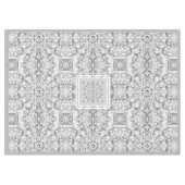 セラミックレースグレー テーブルクロス (正面(横))