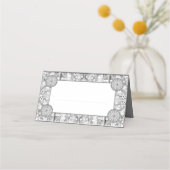 セラミックレースグレー プレイスカード (正面)