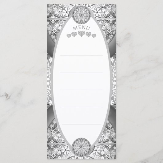 セラミックレースグレー メニュー (正面)