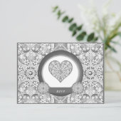 セラミックレースグレー 出欠カード (スタンド正面)