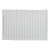 セラミックレースグレー 枕カバー (裏面)