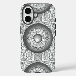 セラミックレースグレー iPhone 16ケース