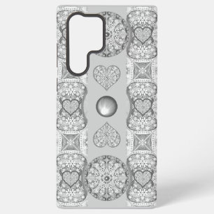 セラミックレースグレー SAMSUNG GALAXY S22 ULTRAケース