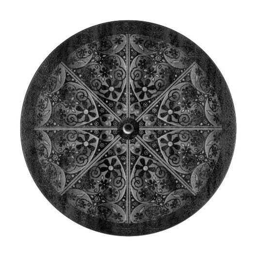 セラミックレースブラック カッティングボード (正面)