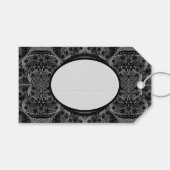 セラミックレースブラック ギフトタグ (正面(横))