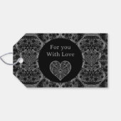 セラミックレースブラック ギフトタグ (裏面横)