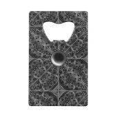 セラミックレースブラック クレジットカード栓抜き (裏面)