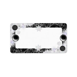 セラミックレースブラック&スノーフレーク ラベル