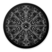 セラミックレースブラック セラミックノブ (正面)