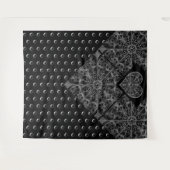 セラミックレースブラック タペストリー (正面(横))