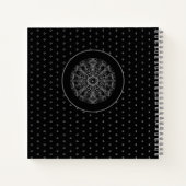 セラミックレースブラック ノートブック (裏面)