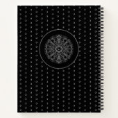 セラミックレースブラック ノートブック (裏面)