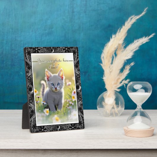 セラミックレースブラック フォトプラーク (側面)