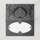 セラミックレースブラック プレイスカード (外部開封)