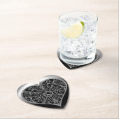 セラミックレースブラック ペーパーコースター (インサイチュ)