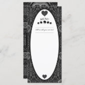 セラミックレースブラック メニュー (正面/裏面)