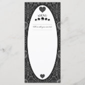 セラミックレースブラック メニュー (正面)