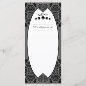 セラミックレースブラック メニュー (正面)