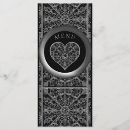 セラミックレースブラック メニュー