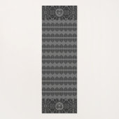 セラミックレースブラック ヨガマット (裏面)