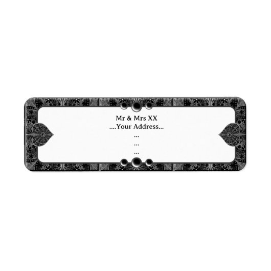 セラミックレースブラック ラベル (正面)