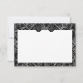セラミックレースブラック 出欠カード (裏面)