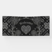 セラミックレースブラック 横断幕 (横)