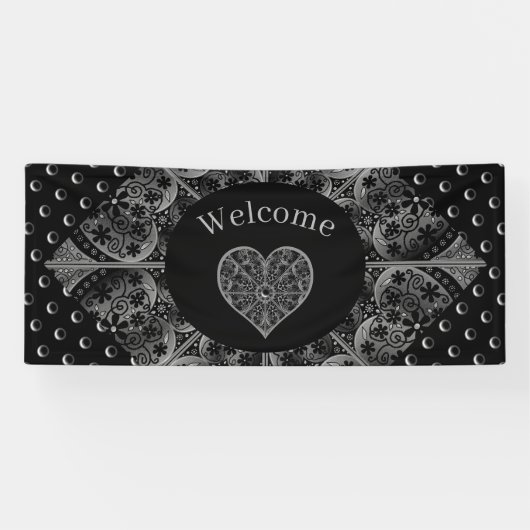 セラミックレースブラック 横断幕 (横)