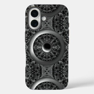 セラミックレースブラック iPhone 16ケース