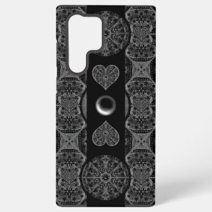 セラミックレースブラック SAMSUNG GALAXY S22 ULTRAケース