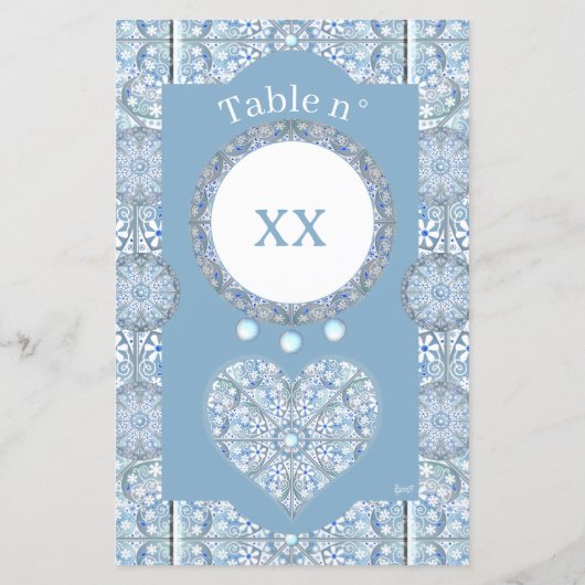 セラミックレースライトブルー (裏面)