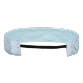 セラミックレースライトブルー アスレチックヘッドバンド (裏面)