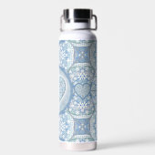 セラミックレースライトブルー ウォーターボトル (背面)