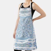 セラミックレースライトブルー エプロン (インサイチュ)