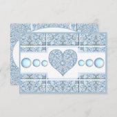 セラミックレースライトブルー エンクロージャーカード (正面/裏面)