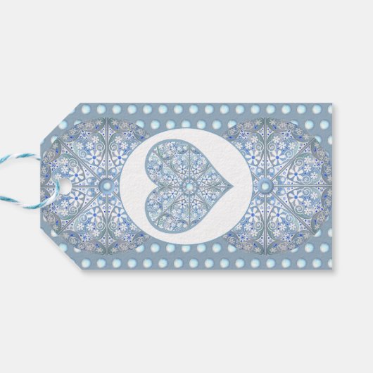 セラミックレースライトブルー ギフトタグ (裏面横)