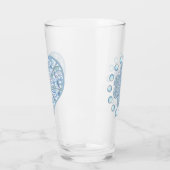 セラミックレースライトブルー タンブラーグラス (左)