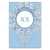 セラミックレースライトブルー テーブルナンバー (裏面)