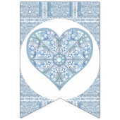 セラミックレースライトブルー バンティングフラッグ (第1の旗)