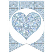 セラミックレースライトブルー バンティングフラッグ (第3の旗)