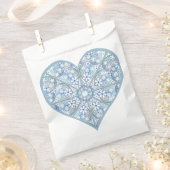 セラミックレースライトブルー フェイバーバッグ (クリップ留めされた状態)