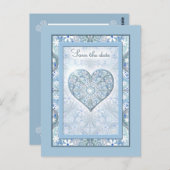 セラミックレースライトブルー ポストカード (正面/裏面)