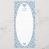 セラミックレースライトブルー メニュー (正面)