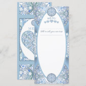 セラミックレースライトブルー メニュー (正面/裏面)