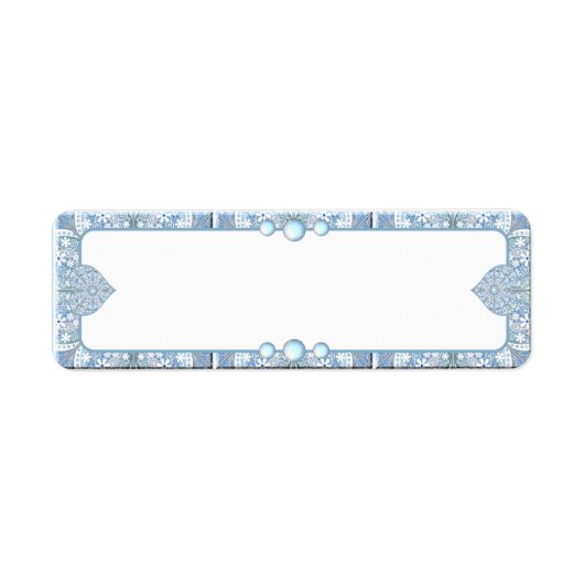 セラミックレースライトブルー ラベル (正面)