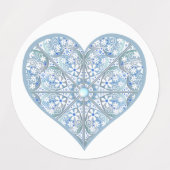 セラミックレースライトブルー ラベル (デザイン1)