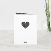 セラミックレース ブラック 招待状 (裏面)