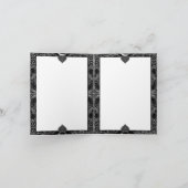 セラミックレース ブラック 招待状 (内部)